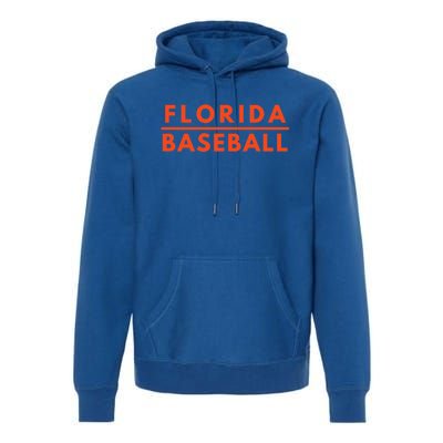 Florida Fl Baseball Fans Gator State Pride Great Gift Premium Hoodie