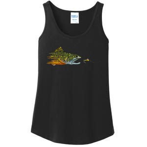 Fly Fishing Brook Trout Dry Fly Tying Fisherman Ladies Essential Tank