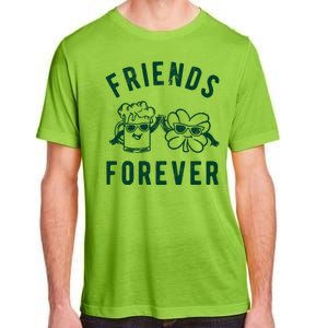 FRIENDS FOREVER BEER AND CLOVER Adult ChromaSoft Performance T-Shirt