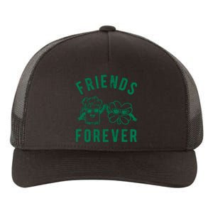 FRIENDS FOREVER BEER AND CLOVER Yupoong Adult 5-Panel Trucker Hat