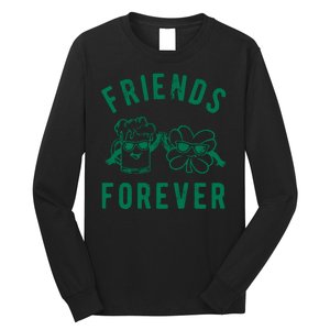 FRIENDS FOREVER BEER AND CLOVER Long Sleeve Shirt