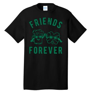 FRIENDS FOREVER BEER AND CLOVER Tall T-Shirt