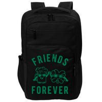 FRIENDS FOREVER BEER AND CLOVER Impact Tech Backpack