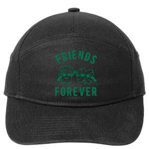 FRIENDS FOREVER BEER AND CLOVER 7-Panel Snapback Hat