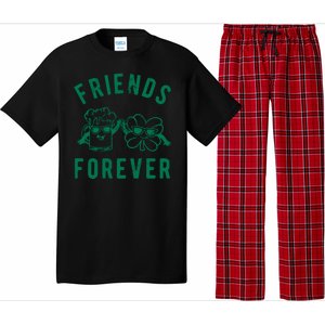 FRIENDS FOREVER BEER AND CLOVER Pajama Set