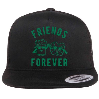 FRIENDS FOREVER BEER AND CLOVER Flatbill Hat