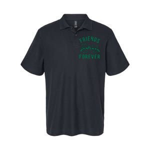 FRIENDS FOREVER BEER AND CLOVER Softstyle Adult Sport Polo