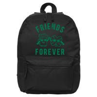 FRIENDS FOREVER BEER AND CLOVER 16 in Basic Backpack