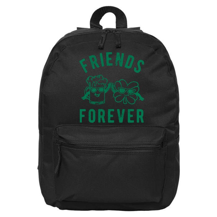 FRIENDS FOREVER BEER AND CLOVER 16 in Basic Backpack