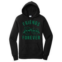 FRIENDS FOREVER BEER AND CLOVER Women's Pullover Hoodie