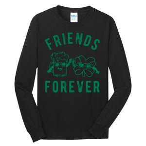 FRIENDS FOREVER BEER AND CLOVER Tall Long Sleeve T-Shirt