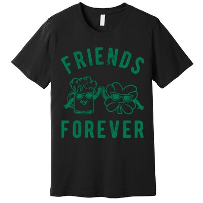 FRIENDS FOREVER BEER AND CLOVER Premium T-Shirt