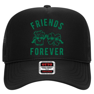 FRIENDS FOREVER BEER AND CLOVER Trucker Hat