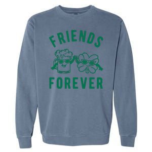 FRIENDS FOREVER BEER AND CLOVER Garment-Dyed Sweatshirt