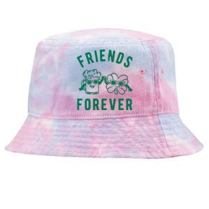 FRIENDS FOREVER BEER AND CLOVER Tie-Dyed Bucket Hat