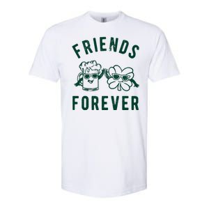 FRIENDS FOREVER BEER AND CLOVER Softstyle CVC T-Shirt