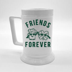 FRIENDS FOREVER BEER AND CLOVER Beer Stein