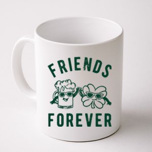 FRIENDS FOREVER BEER AND CLOVER Coffee Mug