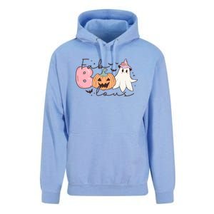 Funny Fab Boo Lous Pumpkin Halloween Retro Gift Unisex Surf Hoodie