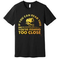 Funny Fishing Bass Fishing Lover Premium T-Shirt