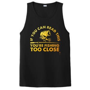 Funny Fishing Bass Fishing Lover PosiCharge Competitor Tank