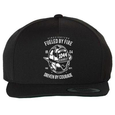 Firefighters Fulled By Fire Wool Snapback Cap