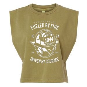 Firefighters Fulled By Fire Garment-Dyed Women's Muscle Tee