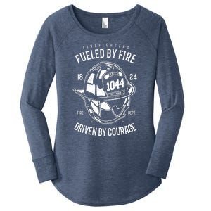 Firefighters Fulled By Fire Women's Perfect Tri Tunic Long Sleeve Shirt