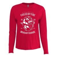 Firefighters Fulled By Fire Womens Cotton Relaxed Long Sleeve T-Shirt