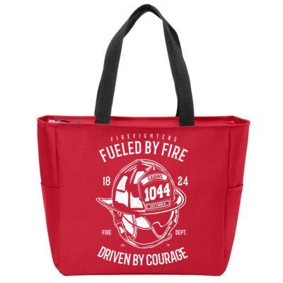 Firefighters Fulled By Fire Zip Tote Bag