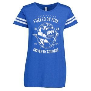 Firefighters Fulled By Fire Enza Ladies Jersey Football T-Shirt