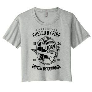 Firefighters Fulled By Fire Women's Crop Top Tee