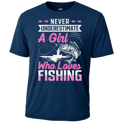 Funny Fishing Bass Fish Fisherman Gifts Cooling Performance Crew T-Shirt