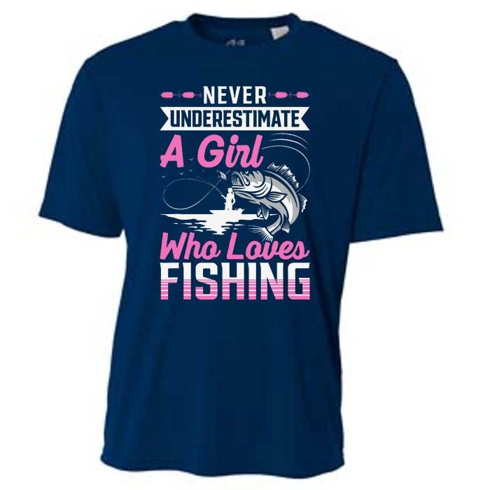 Funny Fishing Bass Fish Fisherman Gifts Cooling Performance Crew T-Shirt