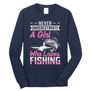 Funny Fishing Bass Fish Fisherman Gifts Long Sleeve Shirt