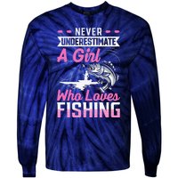 Funny Fishing Bass Fish Fisherman Gifts Tie-Dye Long Sleeve Shirt