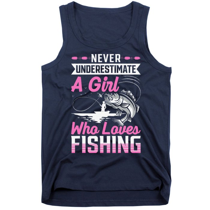 Funny Fishing Bass Fish Fisherman Gifts Tank Top