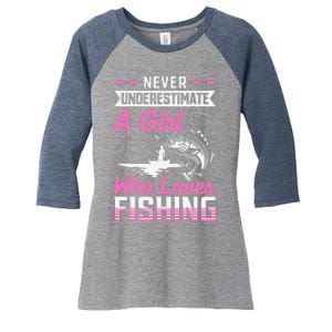 Funny Fishing Bass Fish Fisherman Gifts Women's Tri-Blend 3/4-Sleeve Raglan Shirt