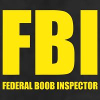 FBI Federal Boob Inspector Funny Saying Dad Joke 11oz C Handle Ceramic Mug