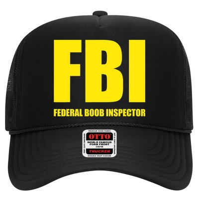 FBI Federal Boob Inspector Funny Saying Dad Joke Trucker Hat