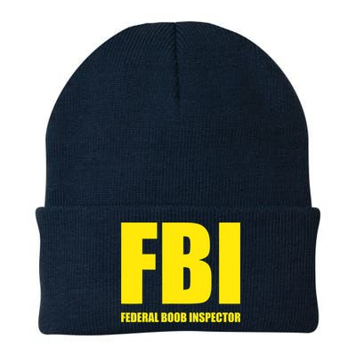 FBI Federal Boob Inspector Funny Saying Dad Joke Beanie