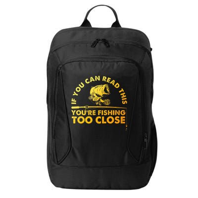 Fishing For Bass Fishing Lover City Backpack