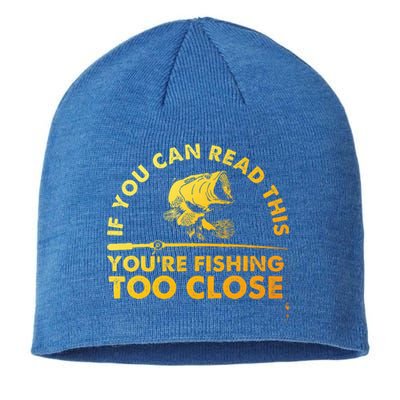 Fishing For Bass Fishing Lover Sustainable Beanie