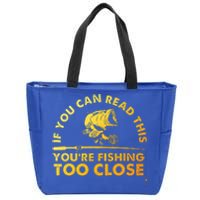 Fishing For Bass Fishing Lover Zip Tote Bag