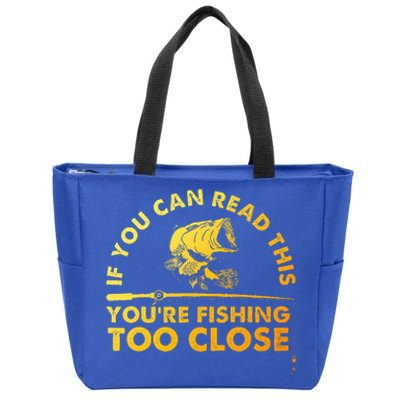 Fishing For Bass Fishing Lover Zip Tote Bag