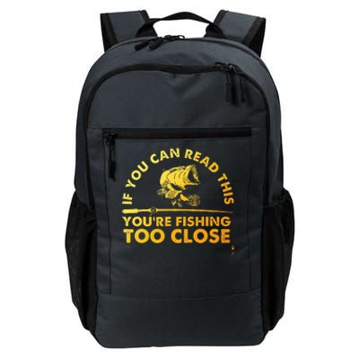 Fishing For Bass Fishing Lover Daily Commute Backpack