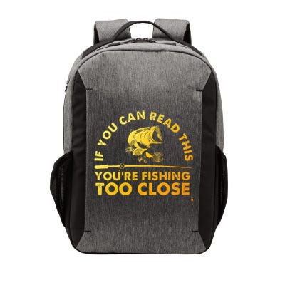 Fishing For Bass Fishing Lover Vector Backpack