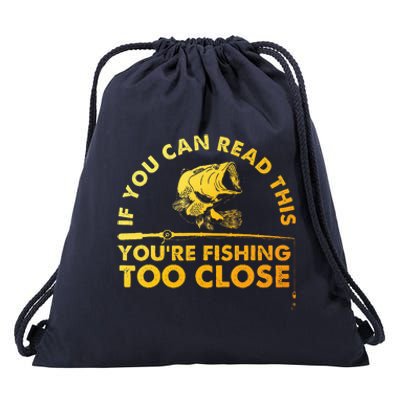 Fishing For Bass Fishing Lover Drawstring Bag