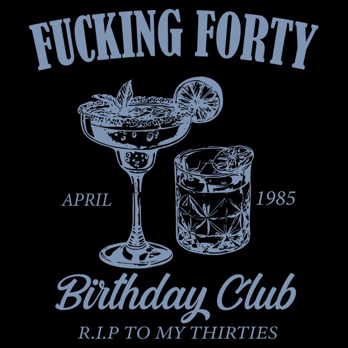 Fucking Forty Birthday Club Funny Impact Tech Backpack
