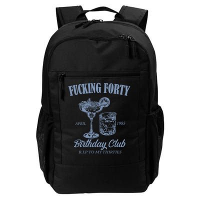Fucking Forty Birthday Club Funny Backpack